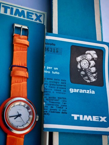 Vintage tiimex watch - ufo, disco